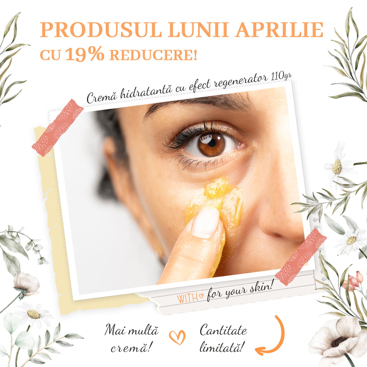 Cremă hidratantă regeneratoare 110g Careless Beauty s0000001